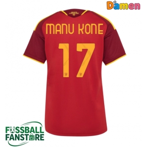AS Roma Manu Kone #17 Replik Heimtrikot Damen 2026-27 Kurzarm